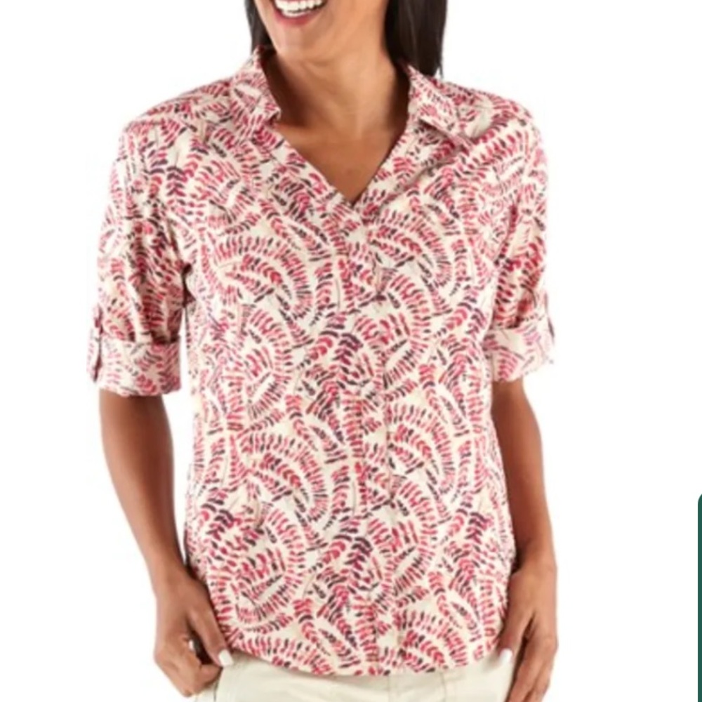 Royal Robbins BOGO Expedition Chill 3/4 Button Down - Fern